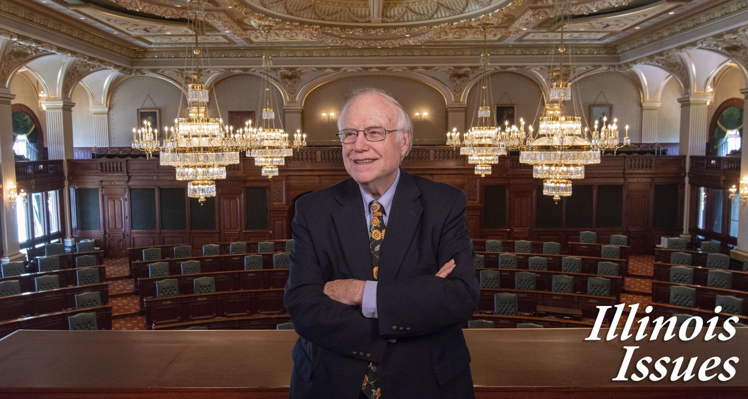 Charlie Wheeler began covering Illinois government five decades ago at the 1970 Constitutional Convention.