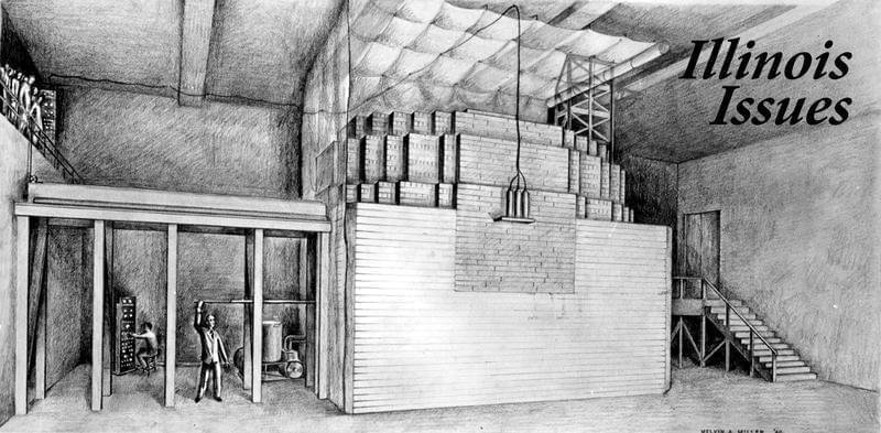 Chicago Pile - 1 was the name for the Manhattan Project's first nuclear reactor in Chicago.