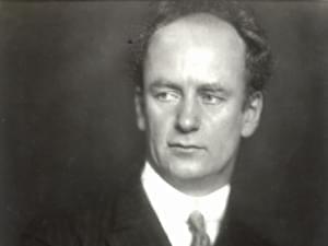 Portrait of Wilhelm Furtwangler.