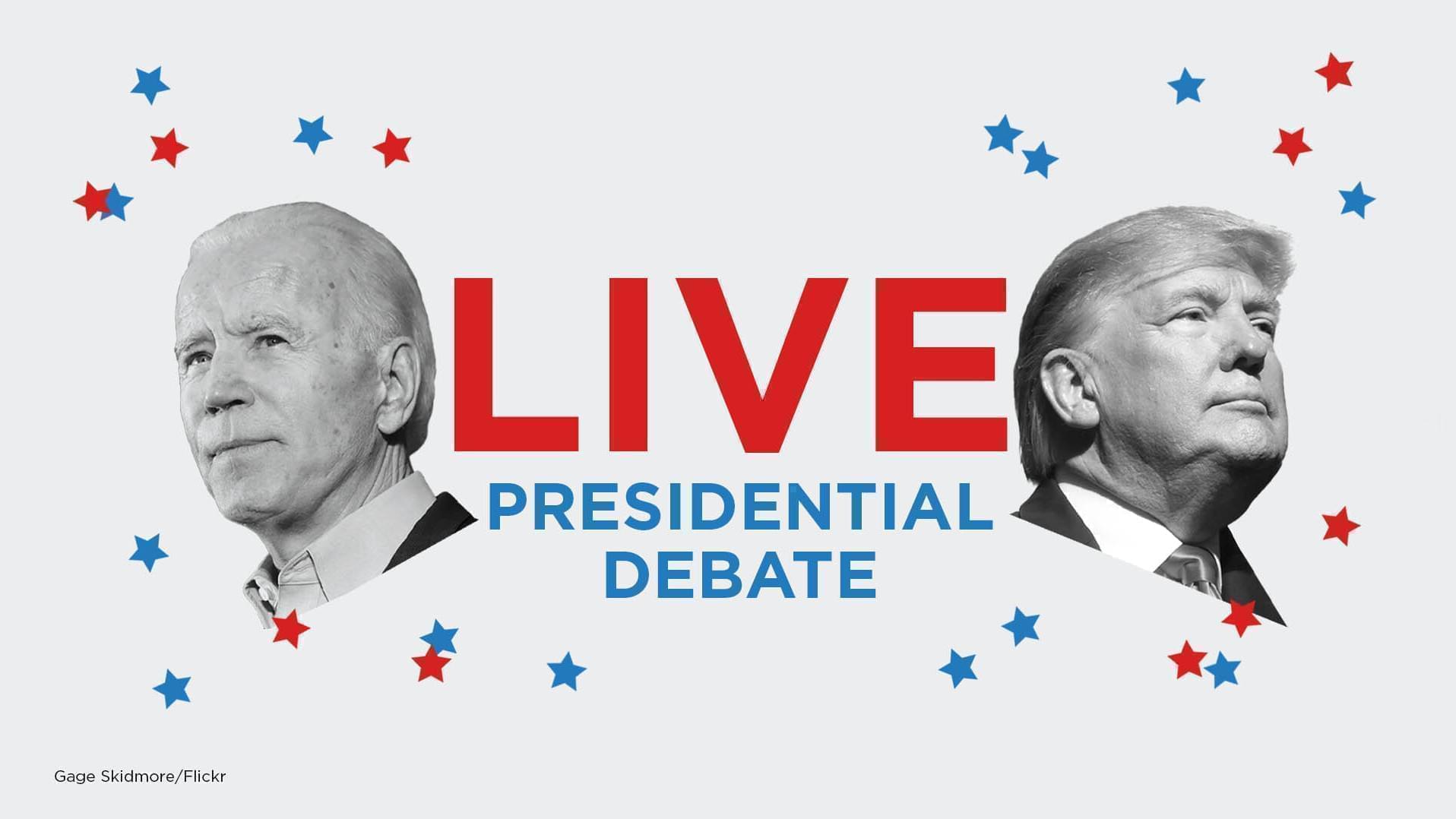 Live Trump Biden Final Presidential Debate Illinois Public Media News Illinois Public Media
