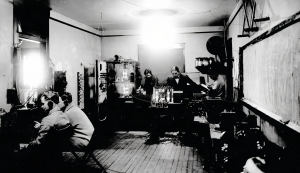 people working in the WRM studio in 1925.