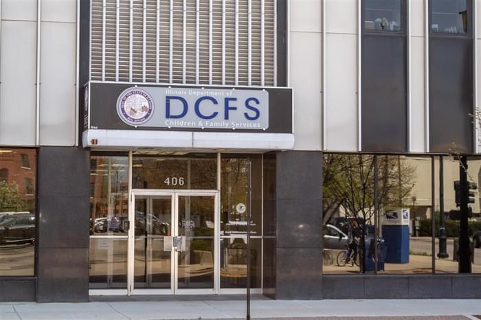 The Department of Children and Family Services Building in Springfield.