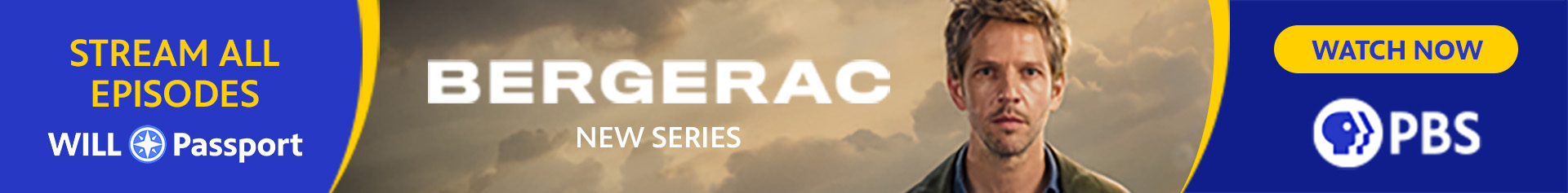 New Series: Bergerac. Stream all episodes now with WILL Passport.