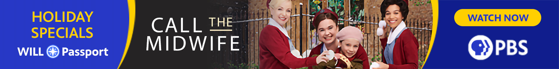 Call the Midwife Holiday Specials from Seasons 11 through 14