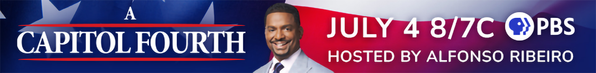 PBS Special: A Capitol Fourth hosted by Alfonso Ribeiro