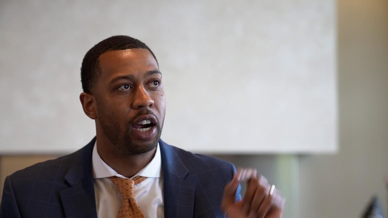 Democrat David Palmer of Champaign has announced he's running for Congress, even before the new congressional district maps are released.
