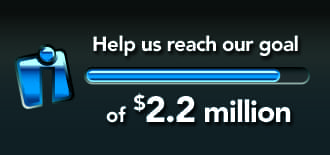 Help us reach out goal of 2.2 million dollars