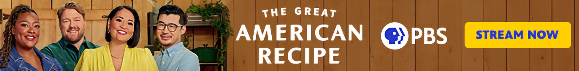 Watch the latest season of The Great American Recipe from PBS