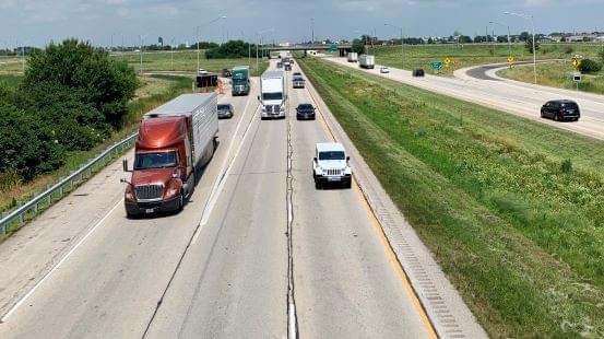 Interstate 57 in Champaign