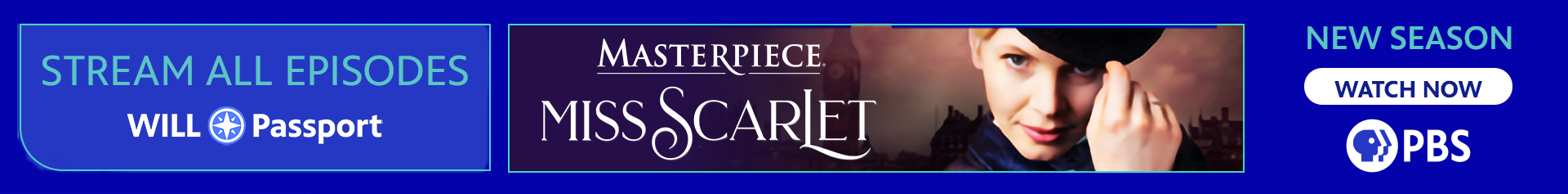 New Season of Miss Scarlet from MASTERPIECE on PBS