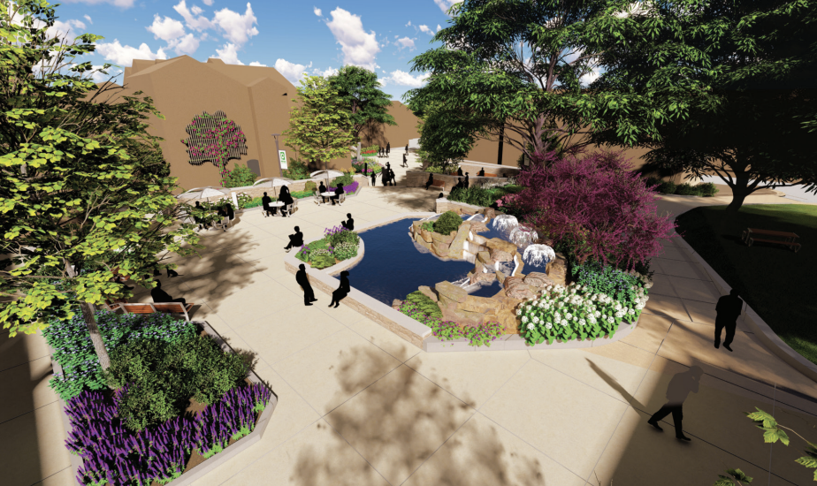 Parkland College to begin construction of new courtyard | Student Newsroom  | Illinois Public Media