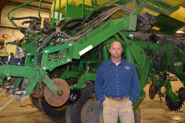 As of early February, Iowa farmer Kelly Garrett has made about 115,000 off of the carbon that his plants remove from the air.