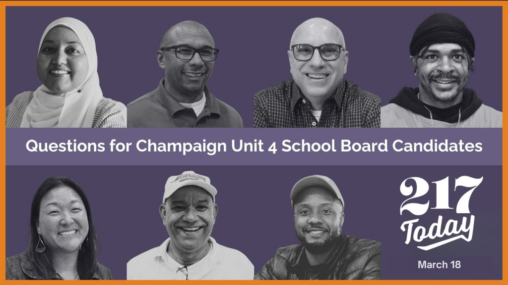 Seven candidates running for the Champaign Unit 4 school board participated in the IPM News survey on key policy issues.