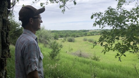 In the distance, Dean Fedde can see what used to be his grandparent’s farmland. It’s now five housing lots. He and his brother Wayne knew they never wanted their land to leave agriculture production, so they put in a conservation easement. The conservation tool has come under attack by the movement opposing the Biden administration’s 30 by 30 goal.