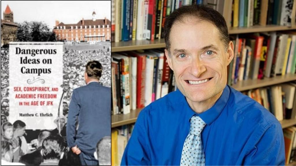 Matthew Ehrlich, professor emeritus of journalism at the University of Illinois Urbana-Champaign, and his new book 
