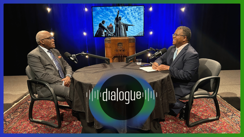 University of Illinois Urbana Champaign Chancellor Robert Jones talks with IPM's Reginald Hardwick on April 4, 2025.
