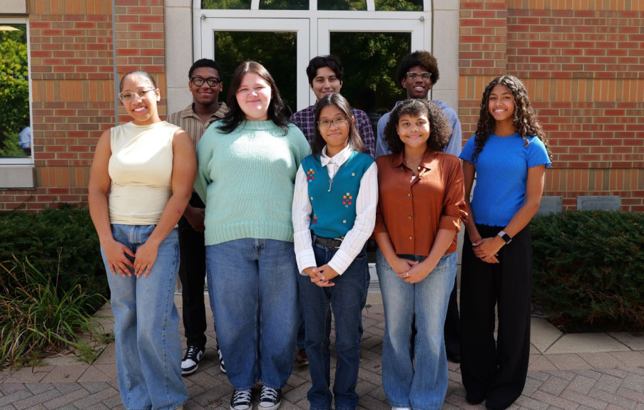 Eight local high school students co-host and help produce series on the issues shaping their lives