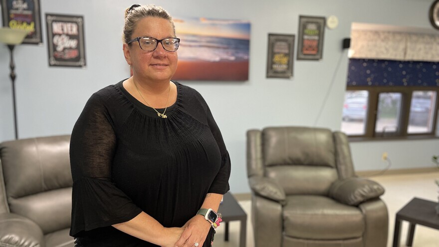 Christina Gerlach is a crisis services manager at UnityPlace, a Living Room managed by UnityPoint Health in Peoria, Illinois. 