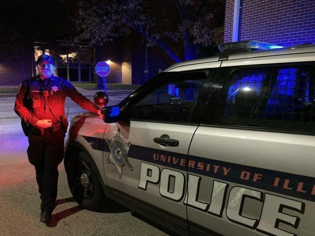  University of Illinois Police Officer Kyle Krickovich says he wants students advocating for the defunding and abolition of his police department to work with the agency to make it better.