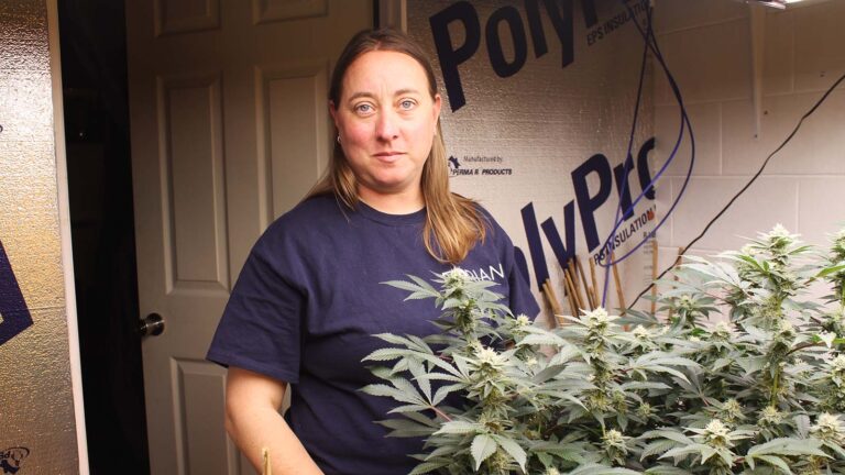 Lisa Palmgren started growing marijuana for her own medical use before it was legal in Illinois. She faced harsh consequences in 2011, when the Illinois Department of Children and Family Services separated her from her children for a year.