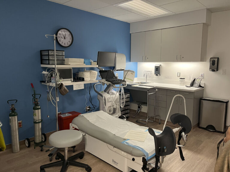 A new procedure room at the Planned Parenthood clinic in Champaign. Another reproductive health clinic is opening in Champaign later this month.
