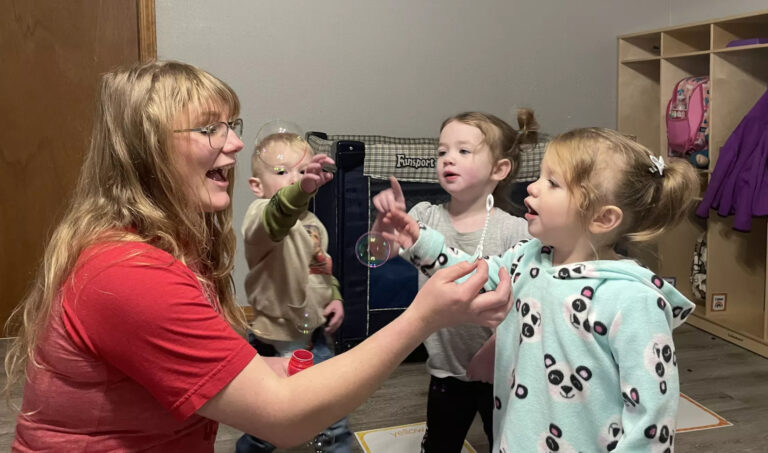 The Stilwell Public Schools District opened the Stilwell Schools Day Care in late 2019 in an effort to try and recruit new teachers. It’s one of the only day care centers in the town of nearly 4,000. 