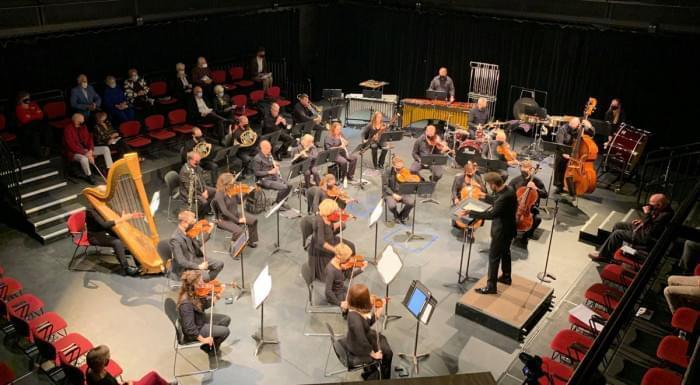 The Illinois Philharmonic Orchestra performing each of the Finalists compositions.