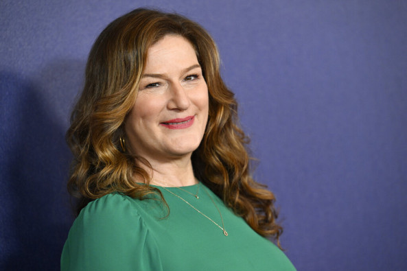 Ana Gasteyer attends NBCUniversal's 2022 Upfront press junket at the Mandarin Oriental Hotel on Monday, May 16, 2022, in New York. 