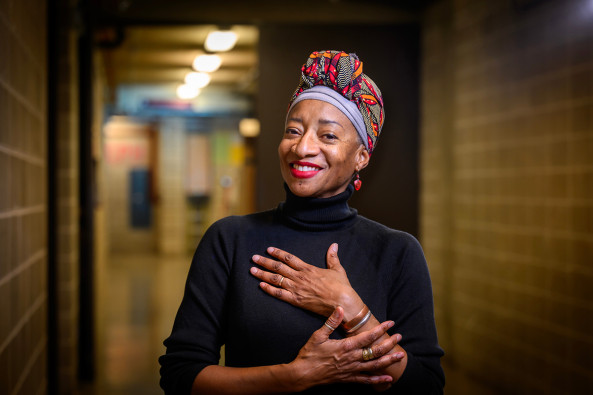 Cynthia Oliver, a dance professor at the University of Illinois at Urbana-Champaign, is leading a new initiative to amplify the arts on campus and in the surrounding community. 