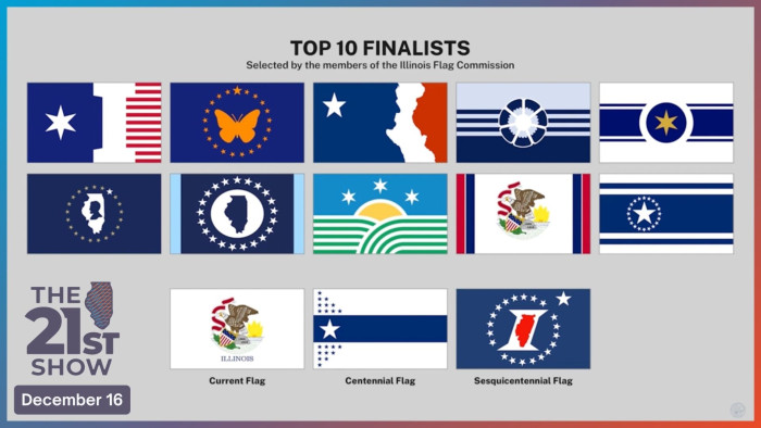 Rating the 10 finalists for Illinois’ new flag