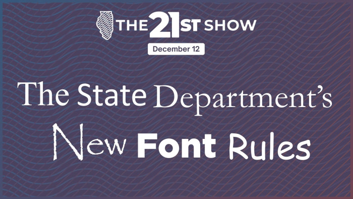 a graphic with the 21st Show logo and the headline 