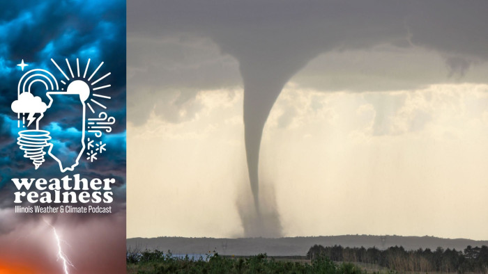 A tornado near Wellfleet, Nebraska, taken during a Field Studies of Convection course led by Jeff Frame, professor at the University of Illinois Urbana-Champaign Department of Climate, Meteorology & Atmospheric Sciences on June 16, 2025.
