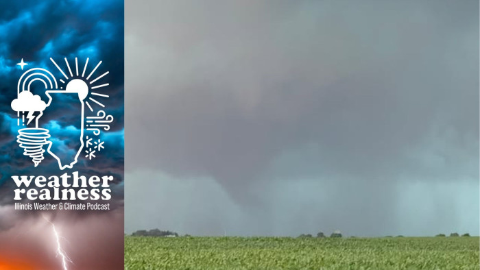 IPM meteorologist Andrew Pritchard captured a picture of a large tornado in Charleston on June 17, 2026.
