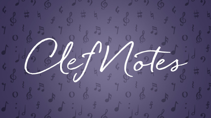 Clef Notes logotype