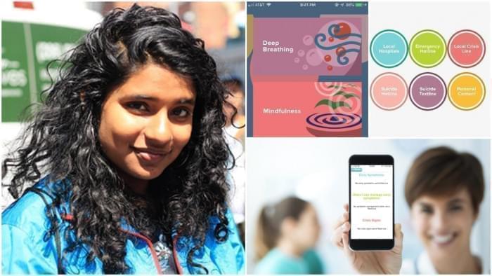 Ananya Cleetus, an undergraduate at the University of Illinois, won support from the Carle Illinois College of Medicine Health Make-A-Thon to launch Anemone, a free app aimed at providing digital resources for managing one's mental health.