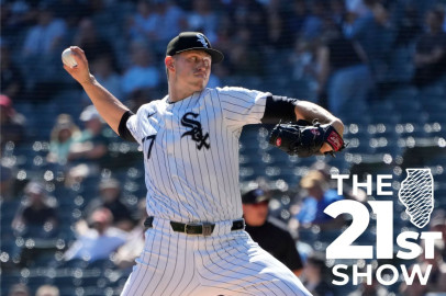 Chicago White Sox starting pitcher Chris Flexen delivers during the first inning of a baseball game against the Los Angeles Angels on Thursday, Sept. 26, 2024, in Chicago. 