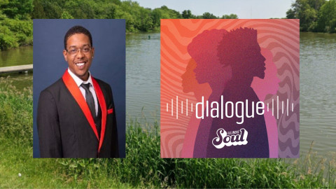 Danville alderman Jaleel Jones (inset) was on a fishing trip at a lake in Paris, Illinois (background) when it became a hate crime.