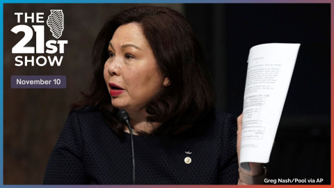 In this May 6, 2020, file photo, Sen. Tammy Duckworth, D-Ill., speaks during a hearing on Capitol Hill in Washington. 