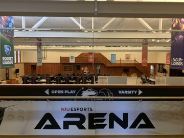 The Esports Arena at Northern Illinois University in DeKalb. The school launched its esports program in 2018. 