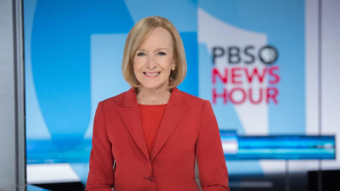 Judy Woodruff, anchor and managing editor of the PBS NewsHour