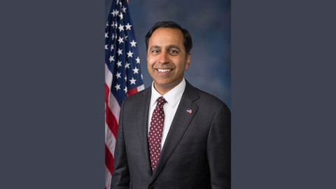   Rep. Raja Krishnamoorthi is a Democrat from Schaumburg, Illinois. He represents the 8th district, which takes in some of Chicago’s northwestern suburbs.