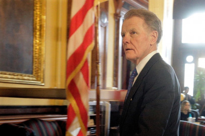 Then-Illinois House Speaker Michael Madigan, D-Chicago, at the Illinois State Capitol on Wednesday, Nov. 30, 2016, in Springfield. After federal prosecutors indicted former House Speaker Michael Madigan, there's little appetite in Springfield for more ethics reforms this spring.