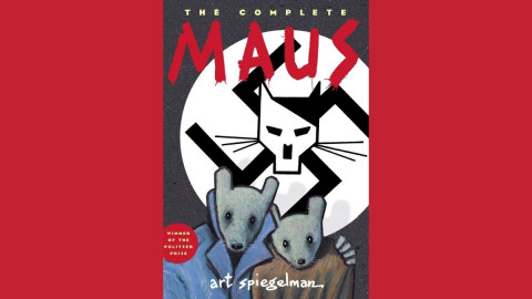 Art Spiegelman's graphic novel "Maus," which depicts the author interviewing his father, who survived the Holocaust, is one of the many books being targeted in the recent wave of book bans in schools.