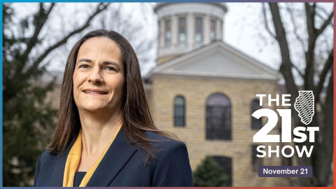 Andrea Talentino is only the ninth person to serve as president of Augustana College.