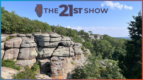 Garden of the Gods Wilderness is in Shawnee National Forest in southern Illinois.