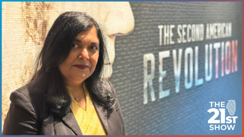 Historian Manisha Sinha is the guest curator for the Abraham Lincoln Presidential Museum's America 250 exhibit. "The Second American Revolution" explores the long Reconstruction era, from the Civil War through the early 1900's.