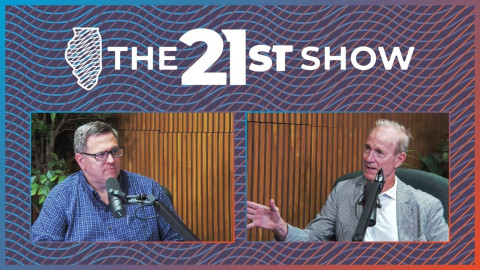 Host Brian Mackey and Republican Senate nominee Don Tracy spoke Wednesday afternoon in the podcast studio at Illinois Public Media in Urbana.