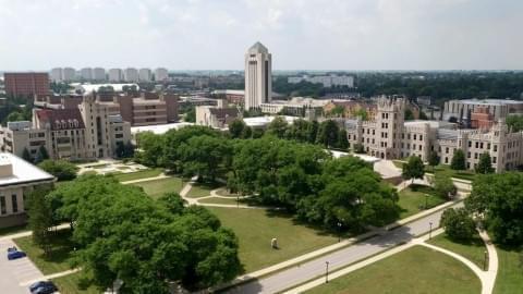Northern Illinois University campus.