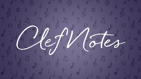 Clef Notes logotype