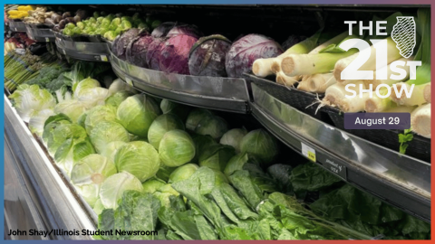 The produce aisle in County Market in Champaign, Ill. 